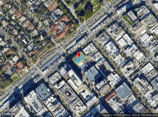  9550 Santa Monica Blvd, Beverly Hills, CA Parcel Map