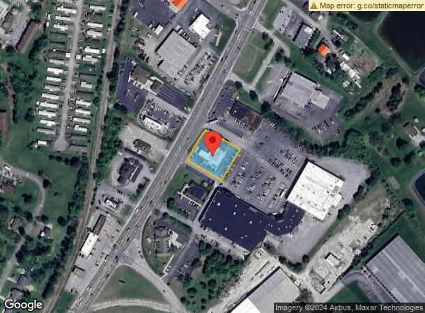  1117 N Charles G Seivers Blvd, Clinton, TN Parcel Map