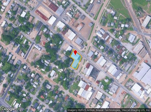  1708 Jefferson St, Lafayette, LA Parcel Map