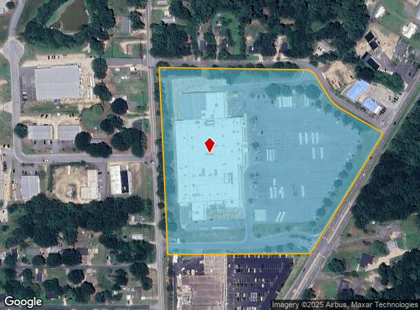 2865 N Cannon Blvd, Kannapolis, NC Parcel Map