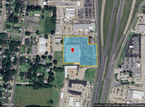 5813 I 49 S Service Rd, Opelousas, LA Parcel Map