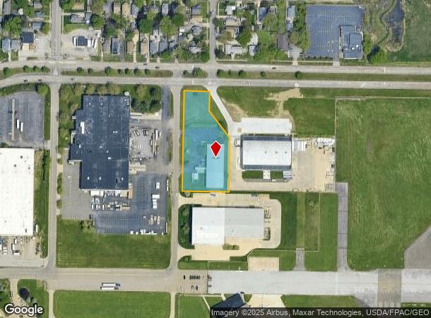 1620 Triplett Blvd, Akron, OH Parcel Map