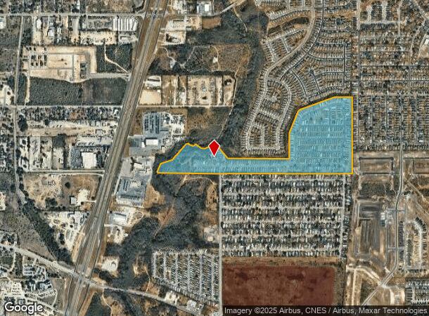5365 Southcross Ranch Rd, San Antonio, TX Parcel Map