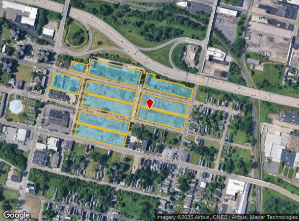 382 Perry St, Buffalo, NY Parcel Map