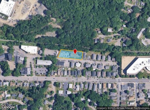  115 Overland Rd, Waltham, MA Parcel Map