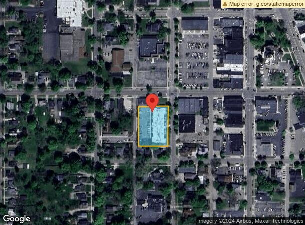  8 S Manning St East Blvd, Hillsdale, MI Parcel Map