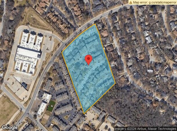  6000 Boca Raton Blvd, Fort Worth, TX Parcel Map