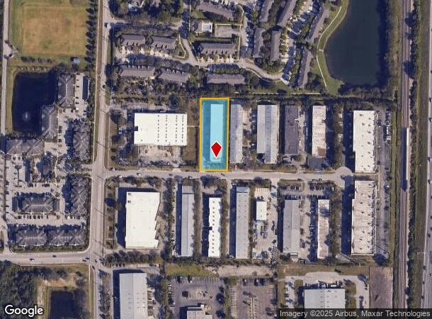  161 Commerce Rd, Boynton Beach, FL Parcel Map