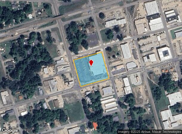 201 S Hervey St, Hope, AR Parcel Map