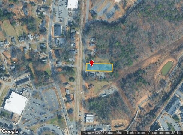  20212 Zion Ave, Cornelius, NC Parcel Map