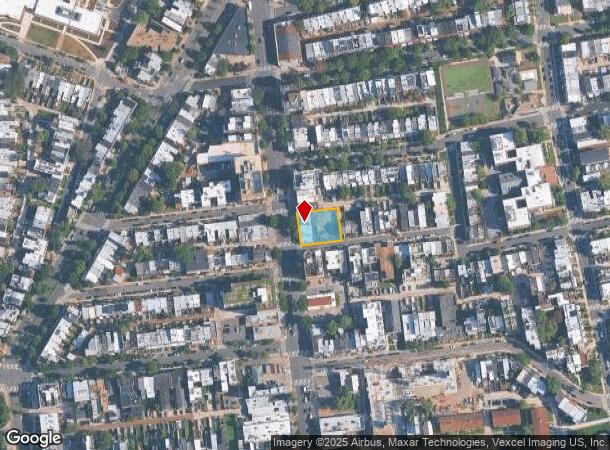  3545 Georgia Ave Nw, Washington, DC Parcel Map