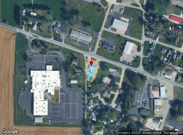  445 W Main St, Morristown, IN Parcel Map