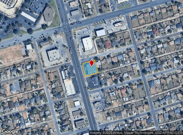  3106 N Big Spring St, Midland, TX Parcel Map