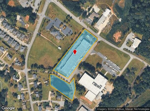  182 Kayaker Way, Easley, SC Parcel Map