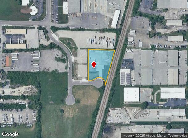 19542 W 153Rd Pl, Olathe, KS Parcel Map