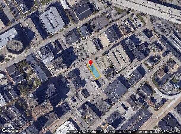  416 Capitol St, Charleston, WV Parcel Map