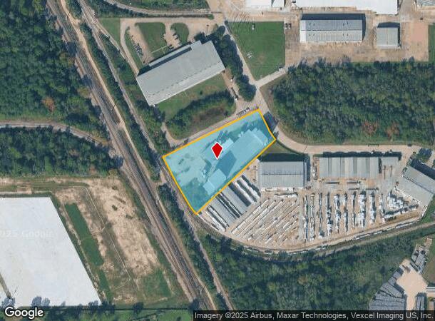  8615 Golden Spike Ln, Houston, TX Parcel Map