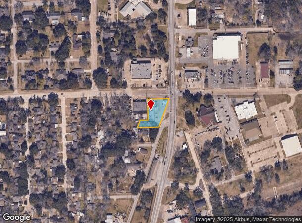  1704 S Gordon St, Alvin, TX Parcel Map