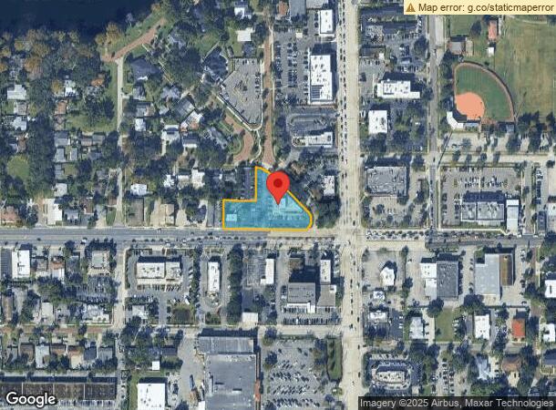  1245 W Fairbanks Ave, Winter Park, FL Parcel Map