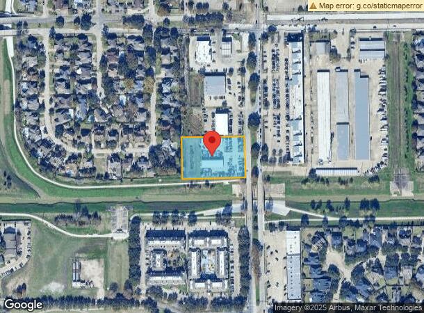  3526 S Dairy Ashford Rd, Houston, TX Parcel Map