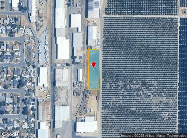 480 3Rd St, Exeter, CA Parcel Map