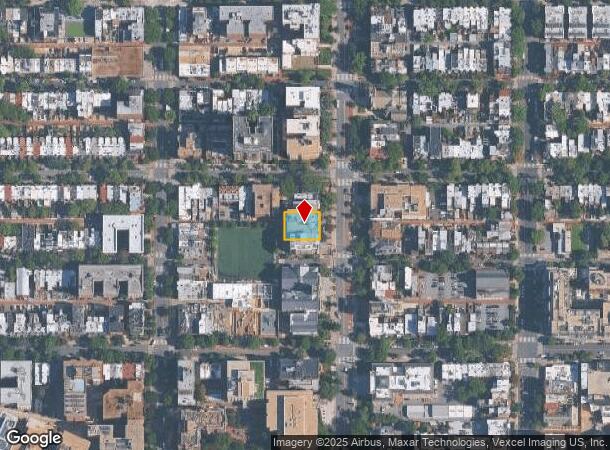  1530 16Th St Nw, Washington, DC Parcel Map
