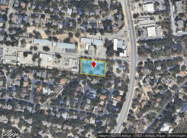  1116 W Blanco Rd, San Antonio, TX Parcel Map