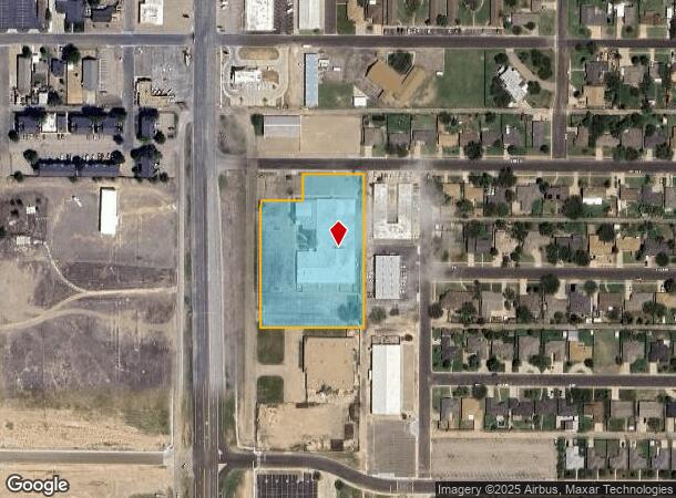  1403 23Rd St, Canyon, TX Parcel Map