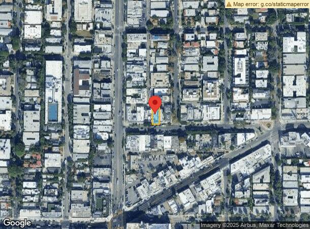  8471 Melrose Pl, West Hollywood, CA Parcel Map