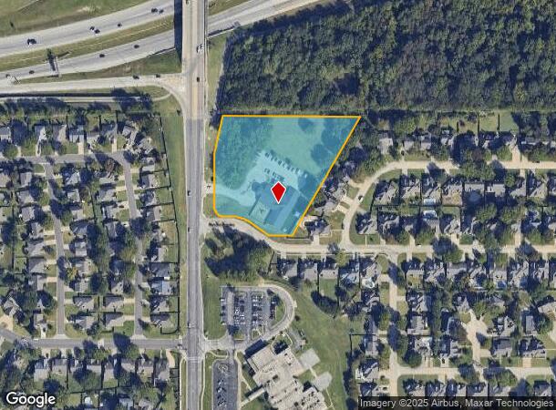  9625 S Mingo Rd, Tulsa, OK Parcel Map