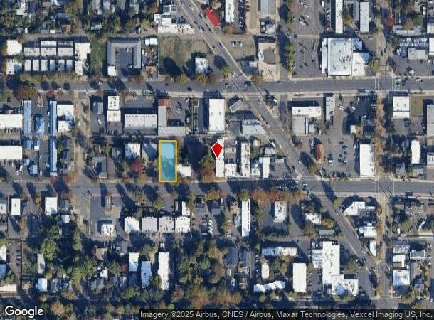 1005 W 7Th Ave, Eugene, OR Parcel Map