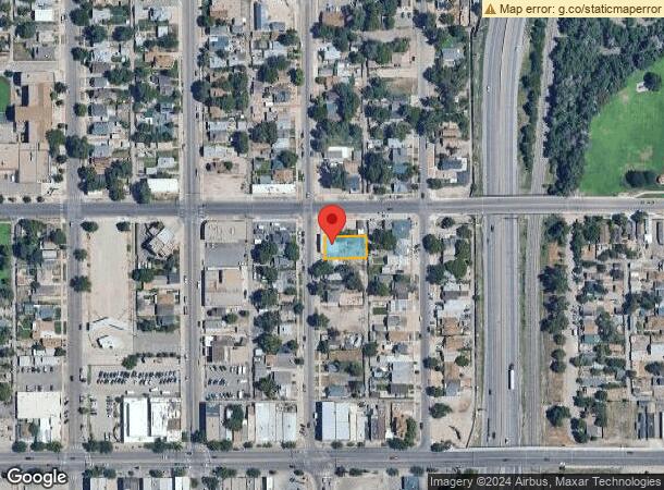  1206 E Abriendo Ave, Pueblo, CO Parcel Map