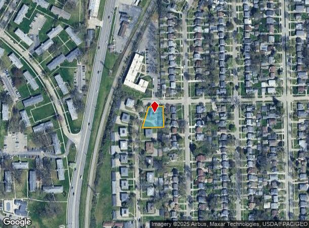  2678 Whiteway Rd, Toledo, OH Parcel Map