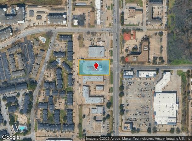  2200 N Collins St, Arlington, TX Parcel Map