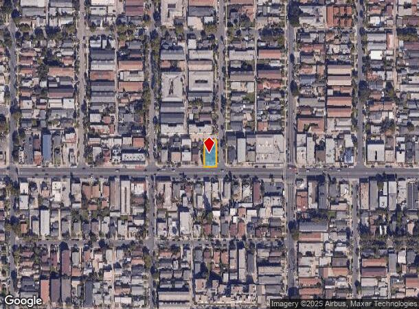  1837 E 7Th St, Long Beach, CA Parcel Map