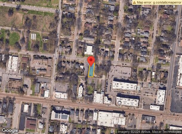  1517 Court Ave, Memphis, TN Parcel Map