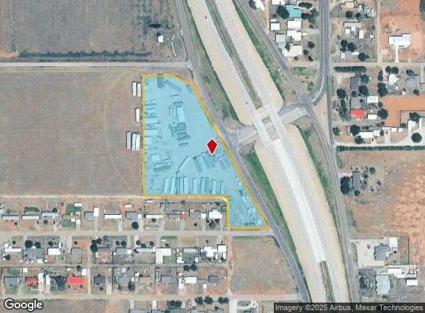 802 S Aspen Ave, New Deal, TX Parcel Map