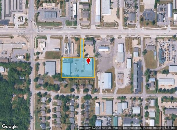  1035 E 23Rd St, Lawrence, KS Parcel Map