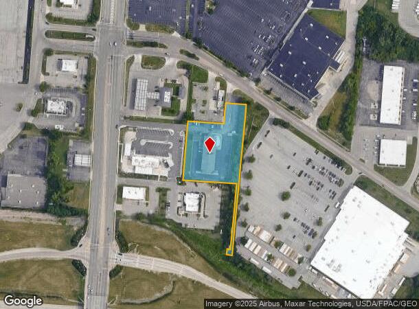 8110 Old Troy Pike, Dayton, OH Parcel Map
