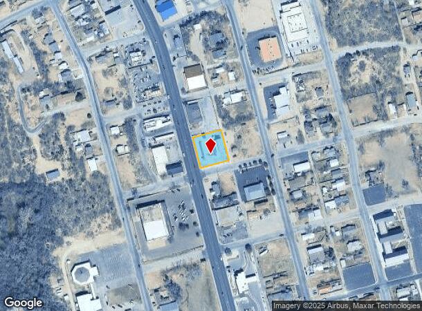  1209 S Gregg St, Big Spring, TX Parcel Map