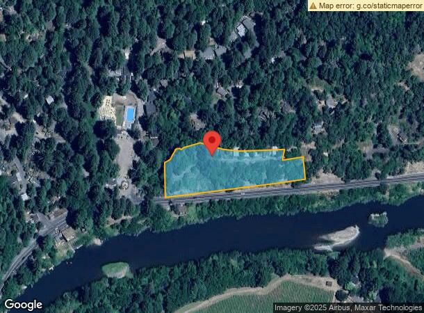  14554 Memory Ln, Guerneville, CA Parcel Map