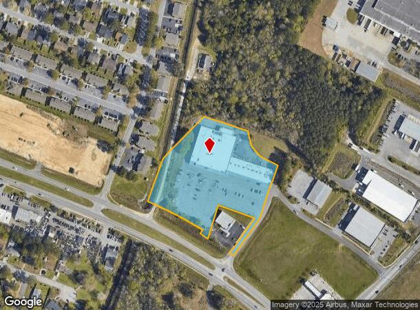  7550 Dorchester Rd, North Charleston, SC Parcel Map