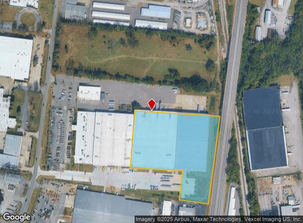  1209 Park Ave, Murfreesboro, TN Parcel Map