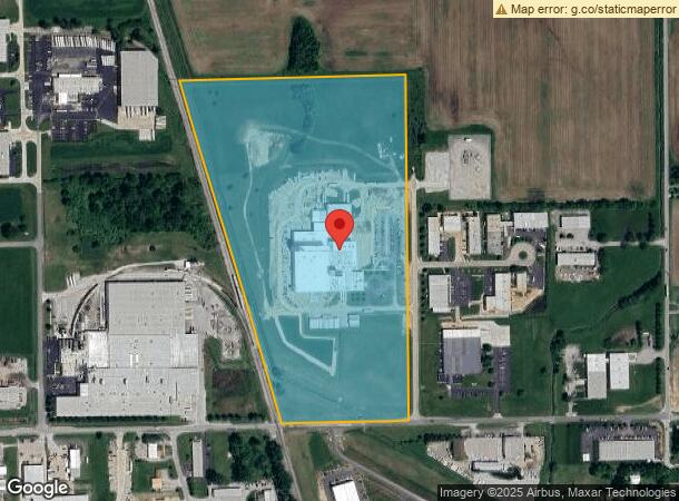  3200 Essex Dr, Franklin, IN Parcel Map