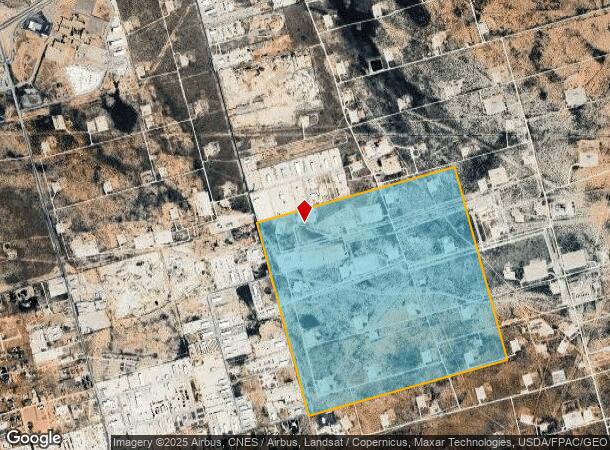  1270 Community Ln, Midland, TX Parcel Map