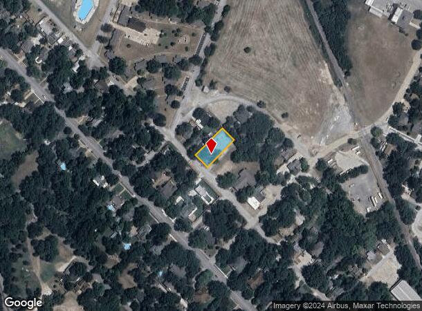  814 Water St, Waxahachie, TX Parcel Map