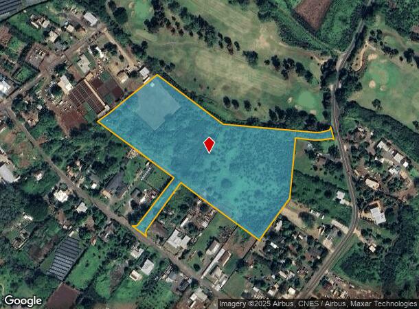  Makaha Valley Rd, Waianae, HI Parcel Map