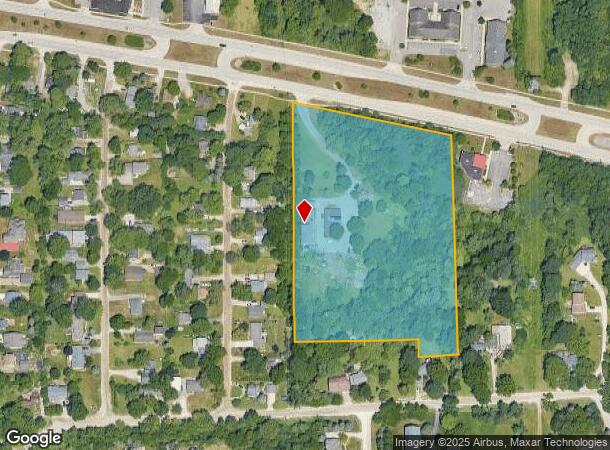 5005 Jackson Rd, Ann Arbor, MI Parcel Map