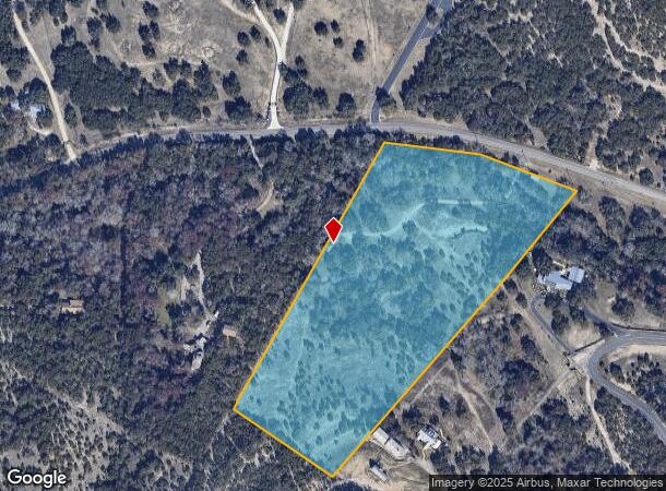 22007 Nameless Rd, Leander, TX Parcel Map
