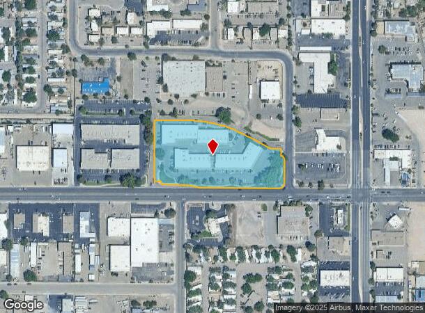  3401 Candelaria Rd Ne, Albuquerque, NM Parcel Map